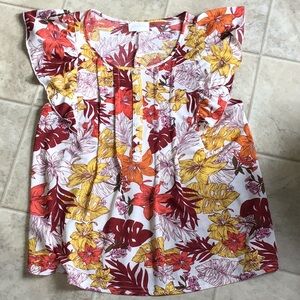 Melloday, Medium, Floral Top